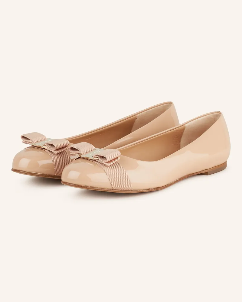 Ferragamo Ballerinas VARINA Nude