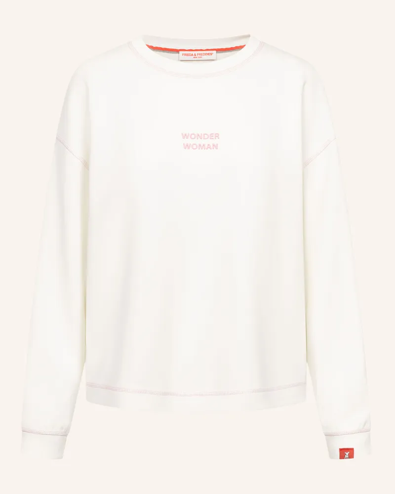 Frieda & Freddies Sweat-Shirt weiss Beige