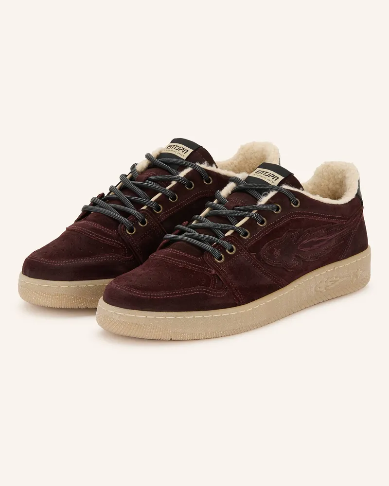 ENTERPRISE JAPAN Sneaker Dunkelrot