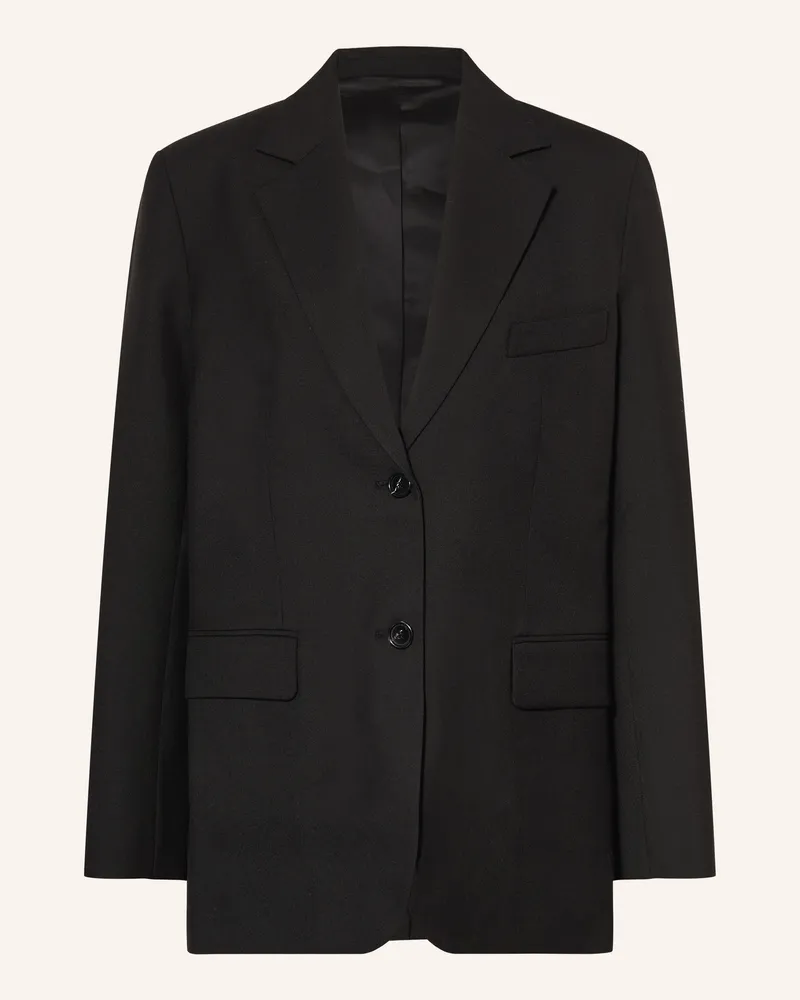 Arket Blazer schwarz Schwarz