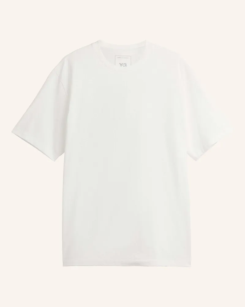 Y-3 Y-3 Grafik T-Shirt weiss Weiss