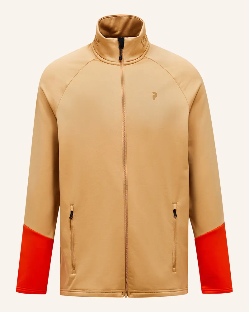 Peak Performance Fleecejacke Camel