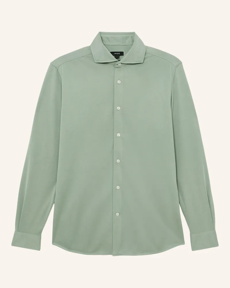 Reiss Hemd DAVARO Regular Fit Hellgrün