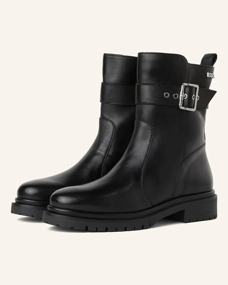 Karl Lagerfeld Stiefel Schwarz