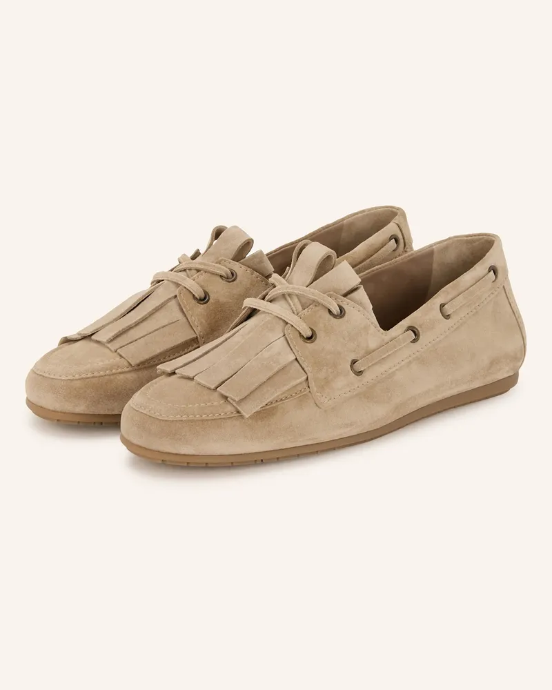 Kennel & Schmenger Bootsschuhe DROP Beige