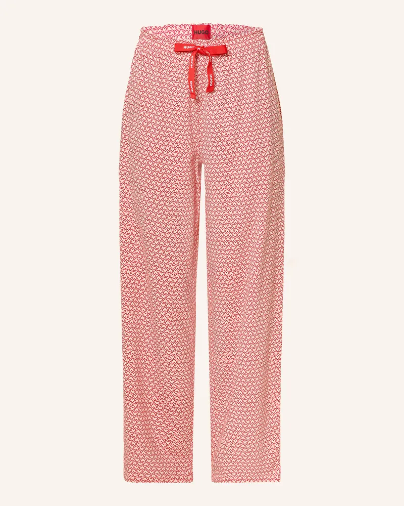 HUGO BOSS Schlafhose Casual rosa Rosa