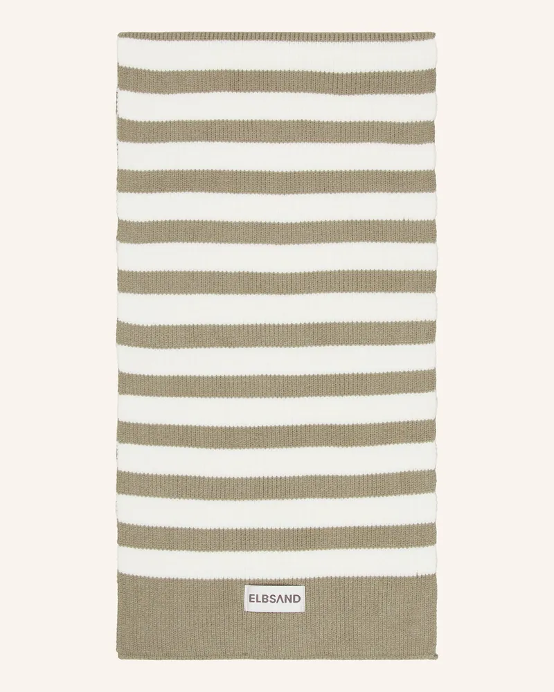 ELBSAND Schal NOELLE Ecru