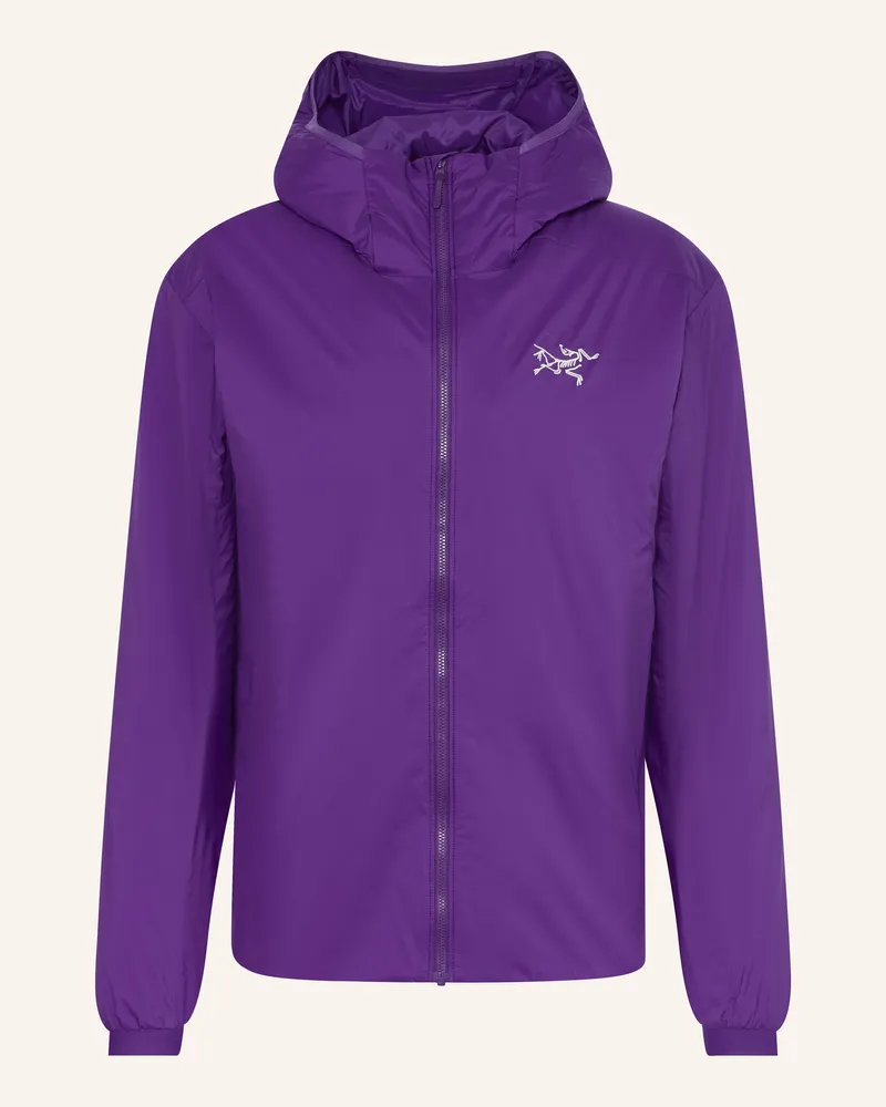 Arc'teryx ARC'TERYX Funktionsjacke ATOM HOODY Dunkellila