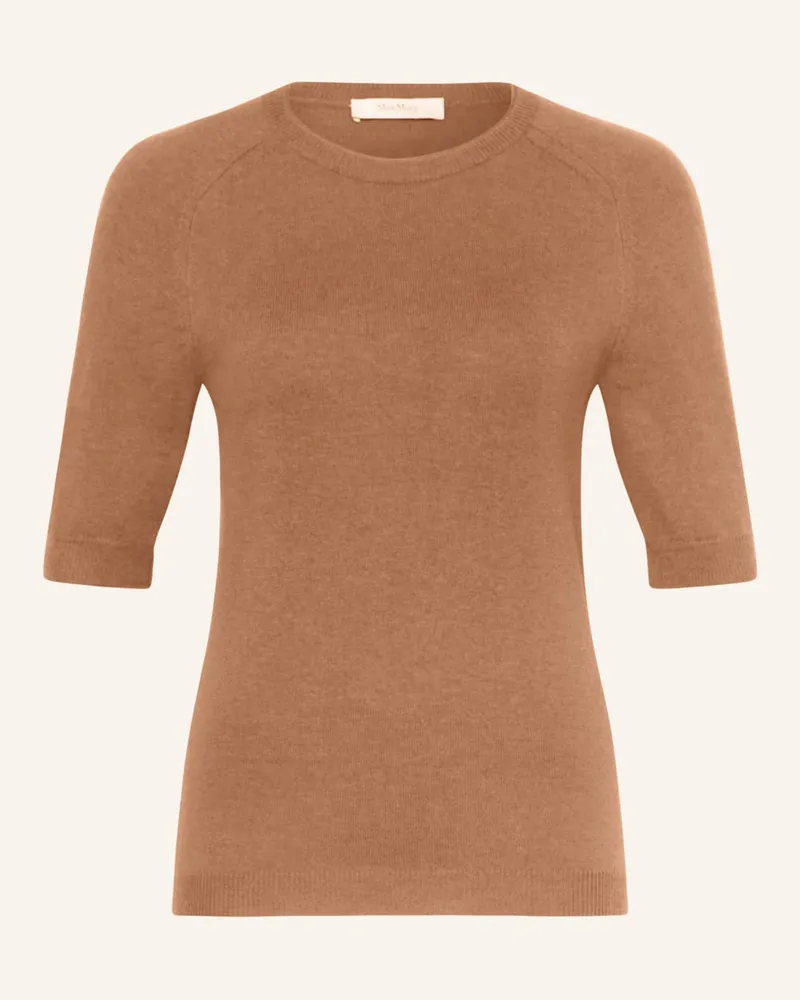 Max Mara Pullover mit 3/4-Arm Braun