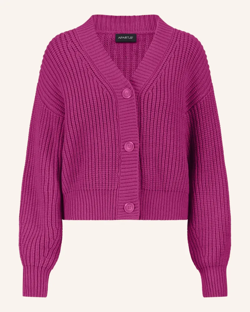 Apart Oversized Strickjacke Lila