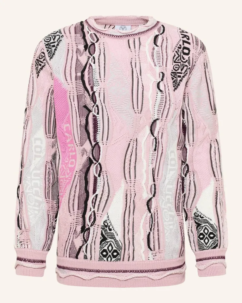 Carlo Colucci Strickpullover Ersini pink Rosa