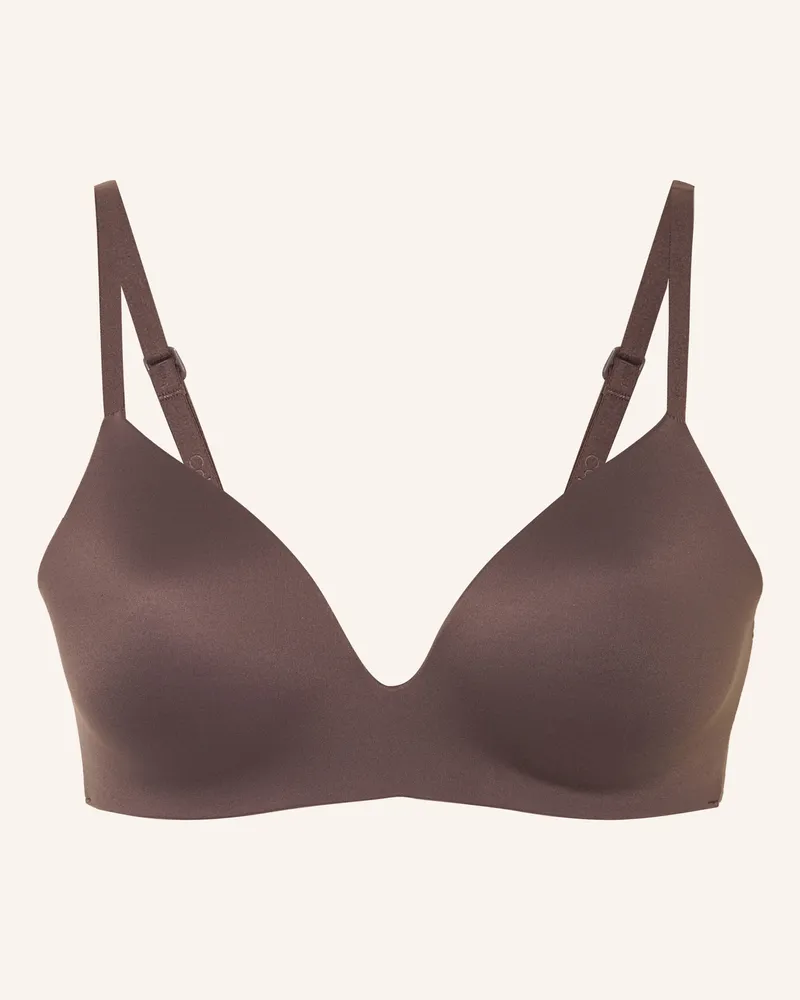 Calvin Klein T-Shirt-Bh Perfectly Fit braun Taupe