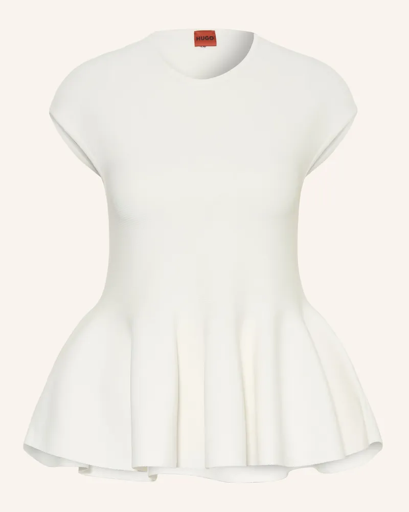 HUGO BOSS Blusentop Siefata weiss Weiss