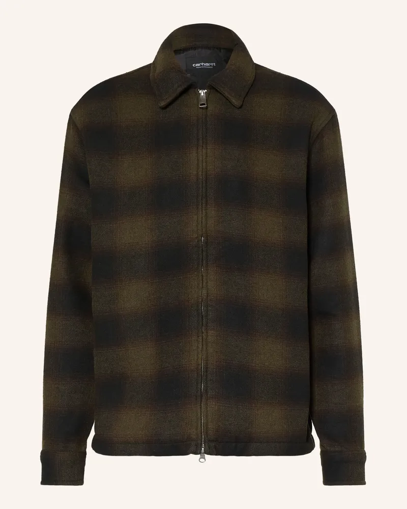 Carhartt WIP Flanell-Overjacket Alton gruen Khaki