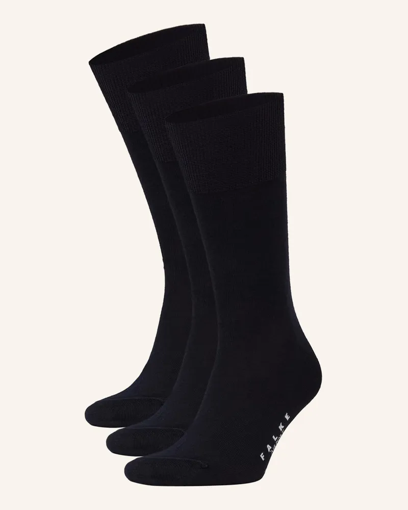 Falke 3er-Pack Socken AIRPORT Blau