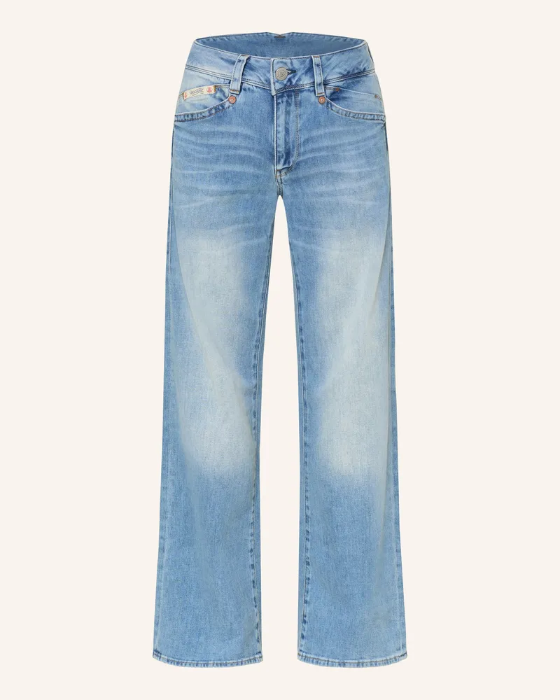 Herrlicher Wide Leg Jeans Prime blau 7