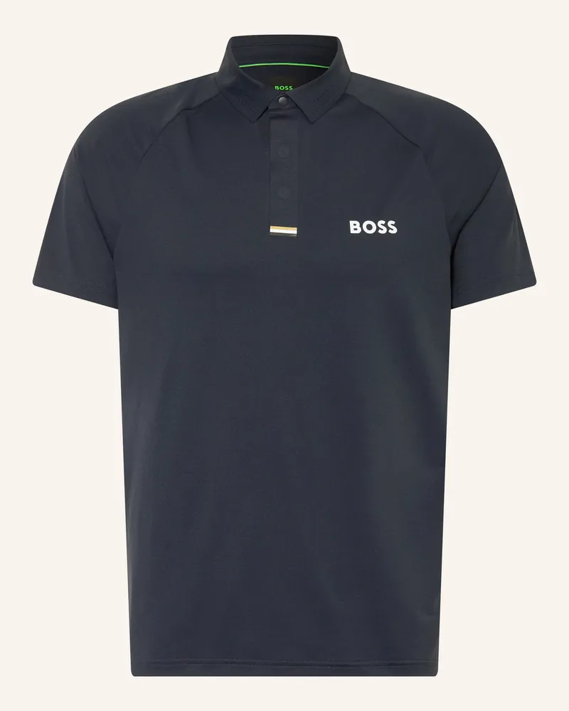 HUGO BOSS Funktions-Poloshirt Paddytech blau Dunkelblau