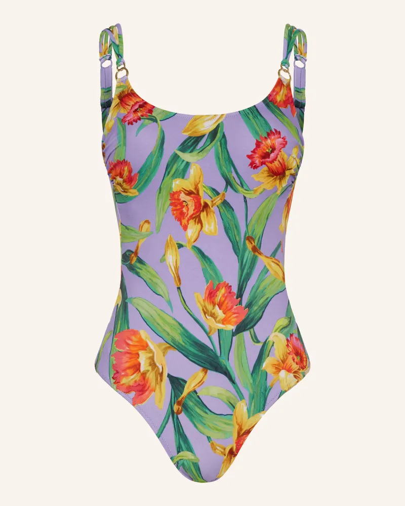 Charmline Shape-Badeanzug BOTANIQUE RADIANCE Helllila