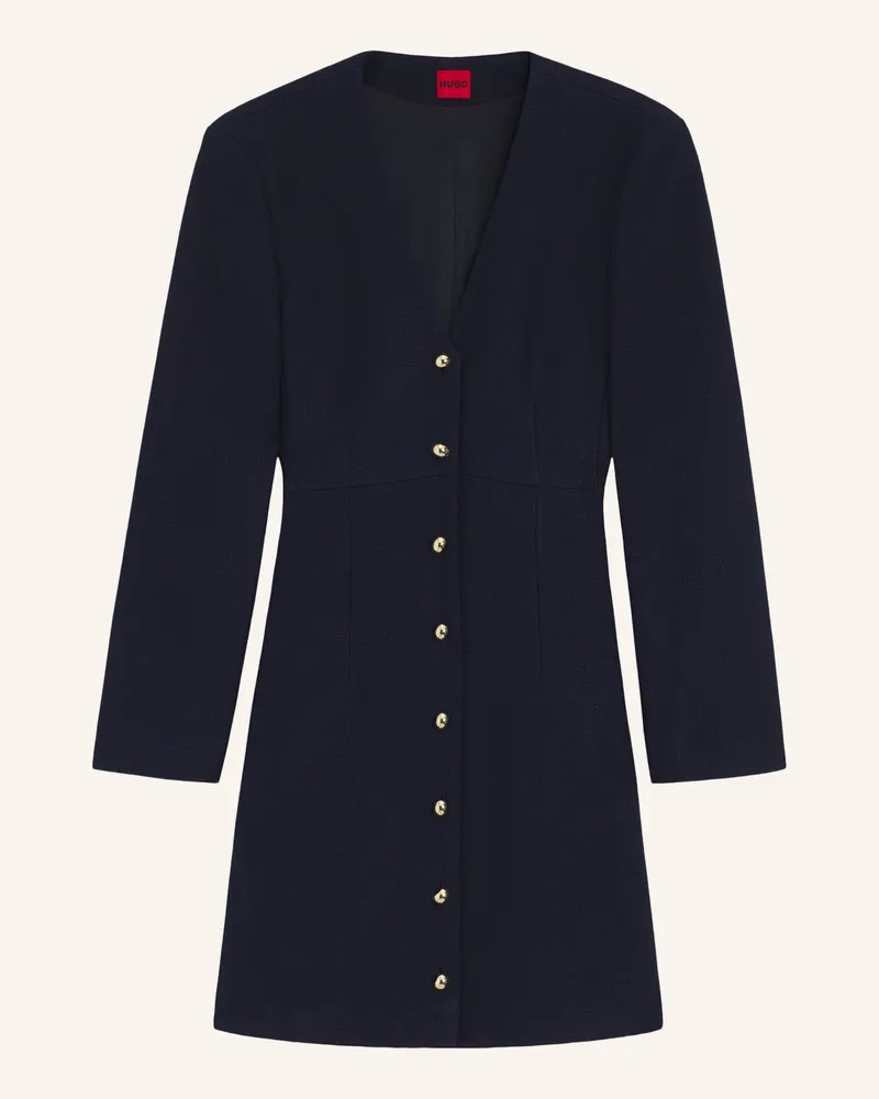HUGO BOSS Business Kleid Kanegi-1 Regular Fit blau Dunkelblau