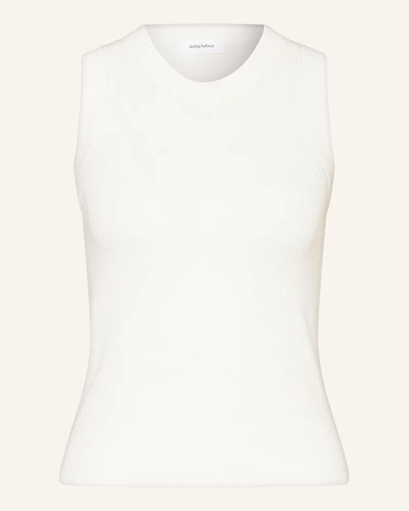 Darling Harbour Stricktop weiss Ecru