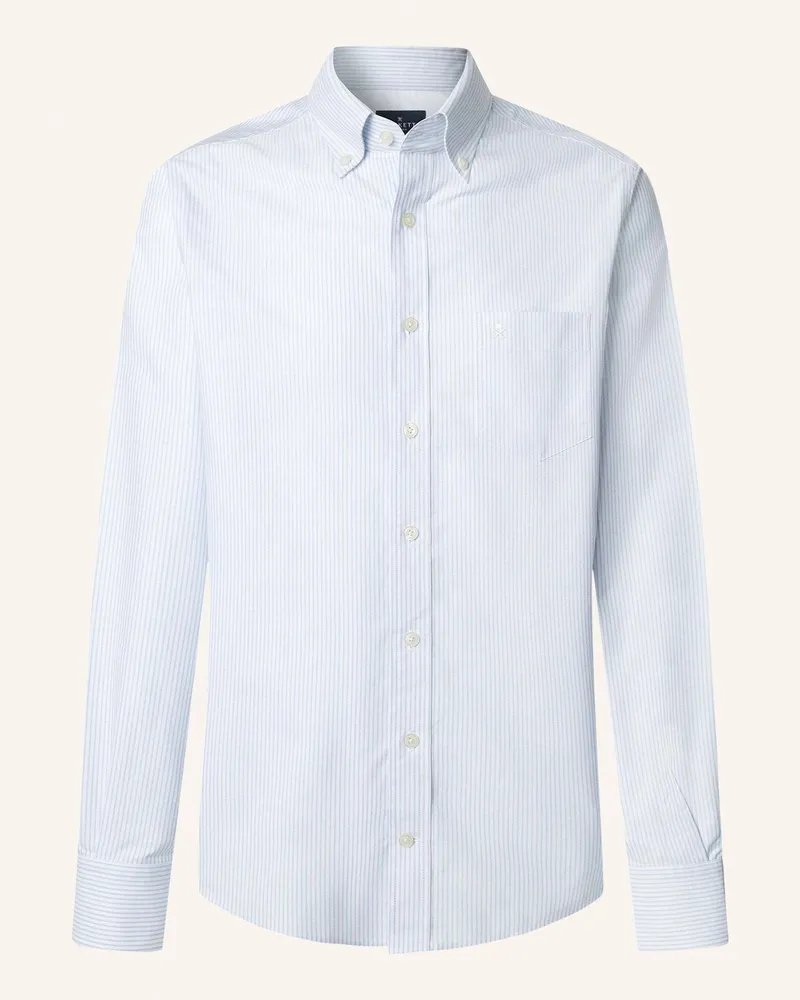 Hackett Freizeithemd OXFORD STRIPE Hellblau