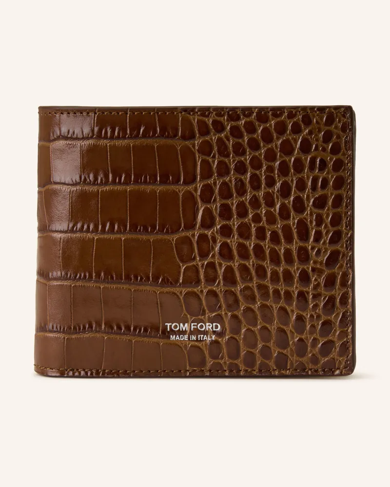 Tom Ford Geldbörse braun Braun