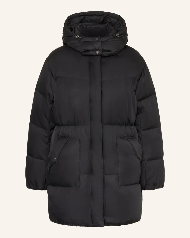 Levi's Daunenjacke mit abnehmbarer Kapuze Schwarz