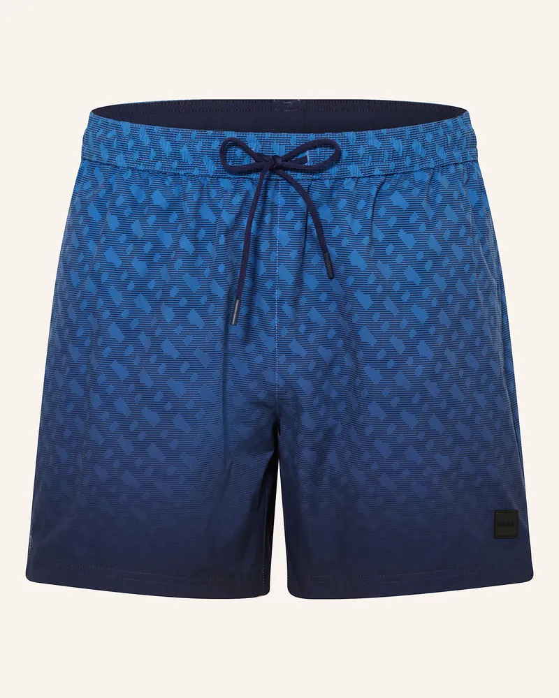 HUGO BOSS Badeshorts VALE Blau