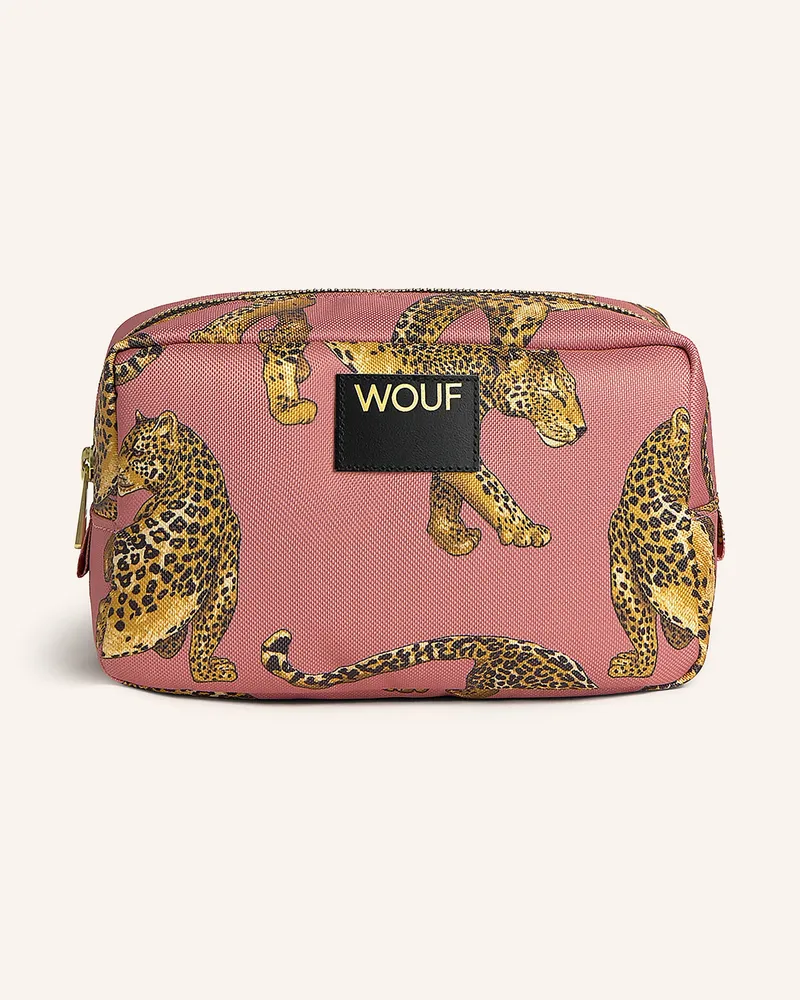 WOUF Kosmetiktasche BLUSH LEOPARD Rosa