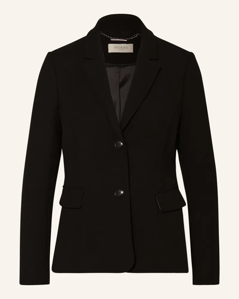 HOBBS London Piqué-Blazer CHARLEY Schwarz