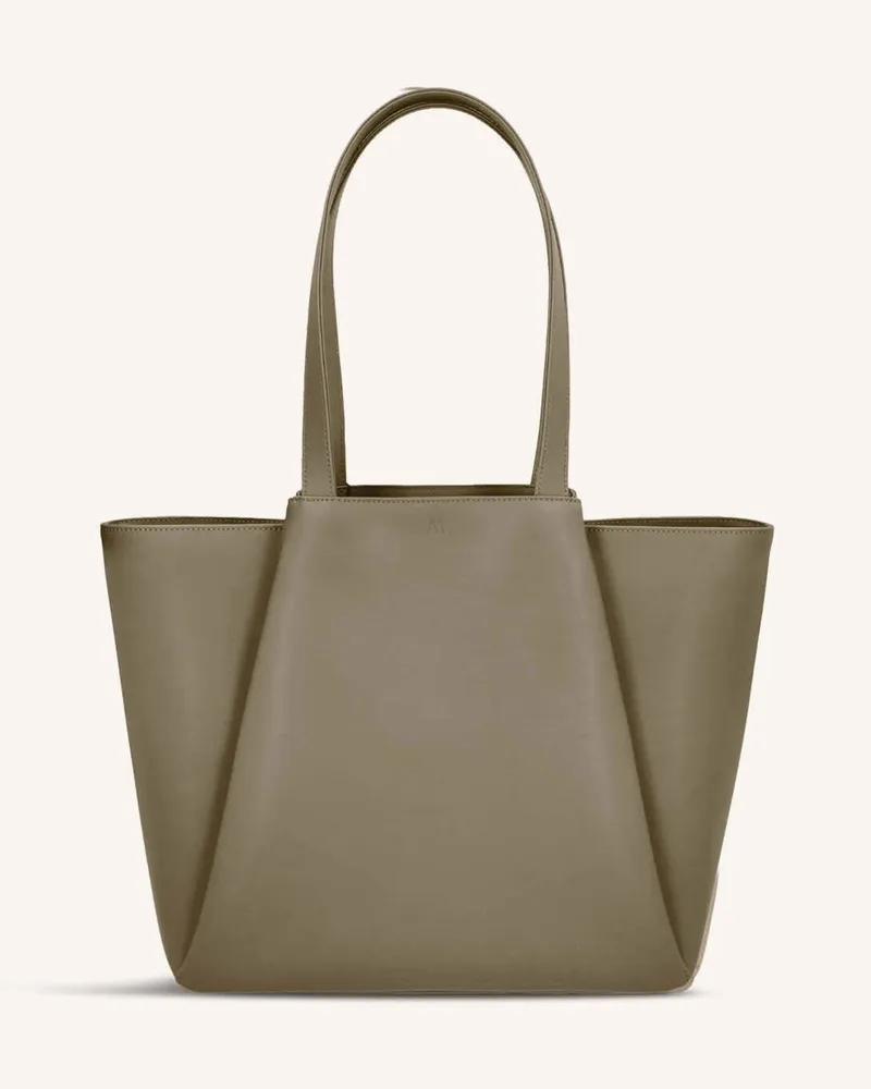 KAAI Schultertasche Pyramid gruen Khaki