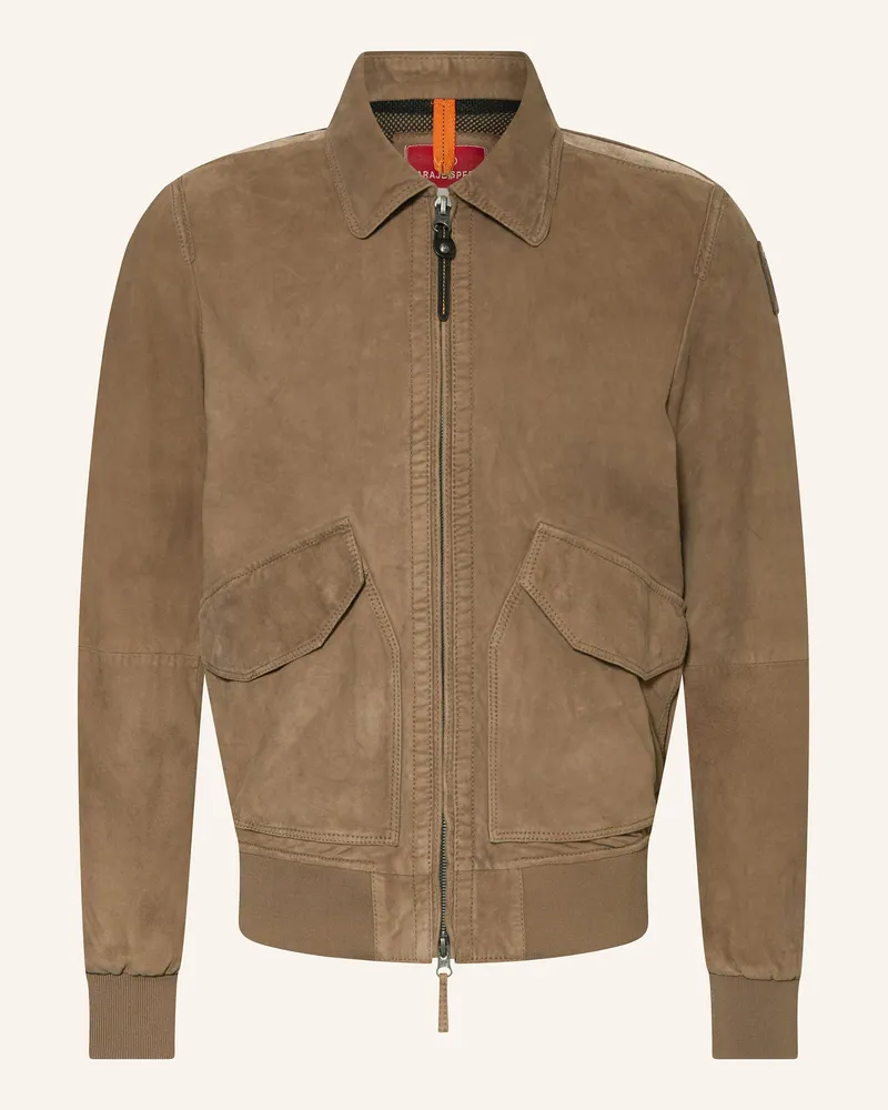Parajumpers Lederjacke WELDON Braun