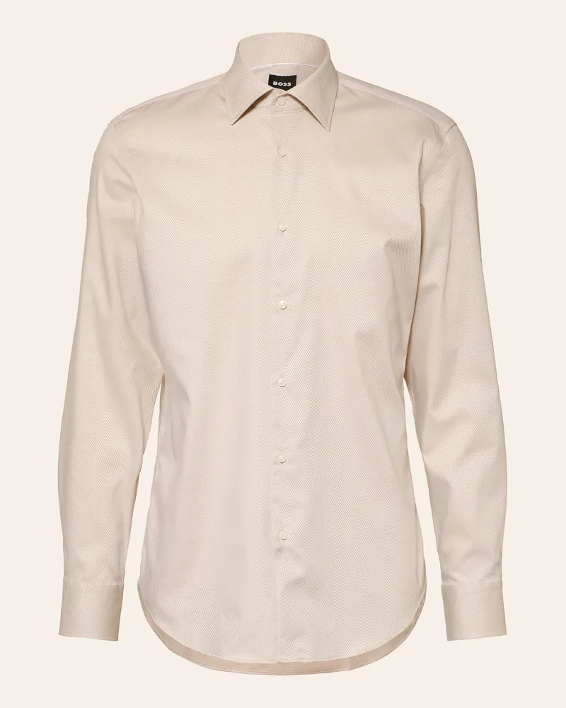 HUGO BOSS Hemd Joe Regular Fit beige Beige
