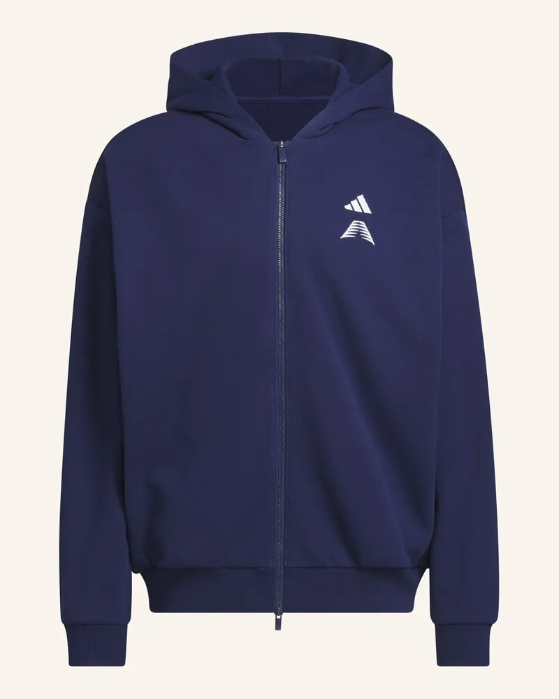 adidas ADIDAS FARM SACCOSH KAPUZENJACKE Blau
