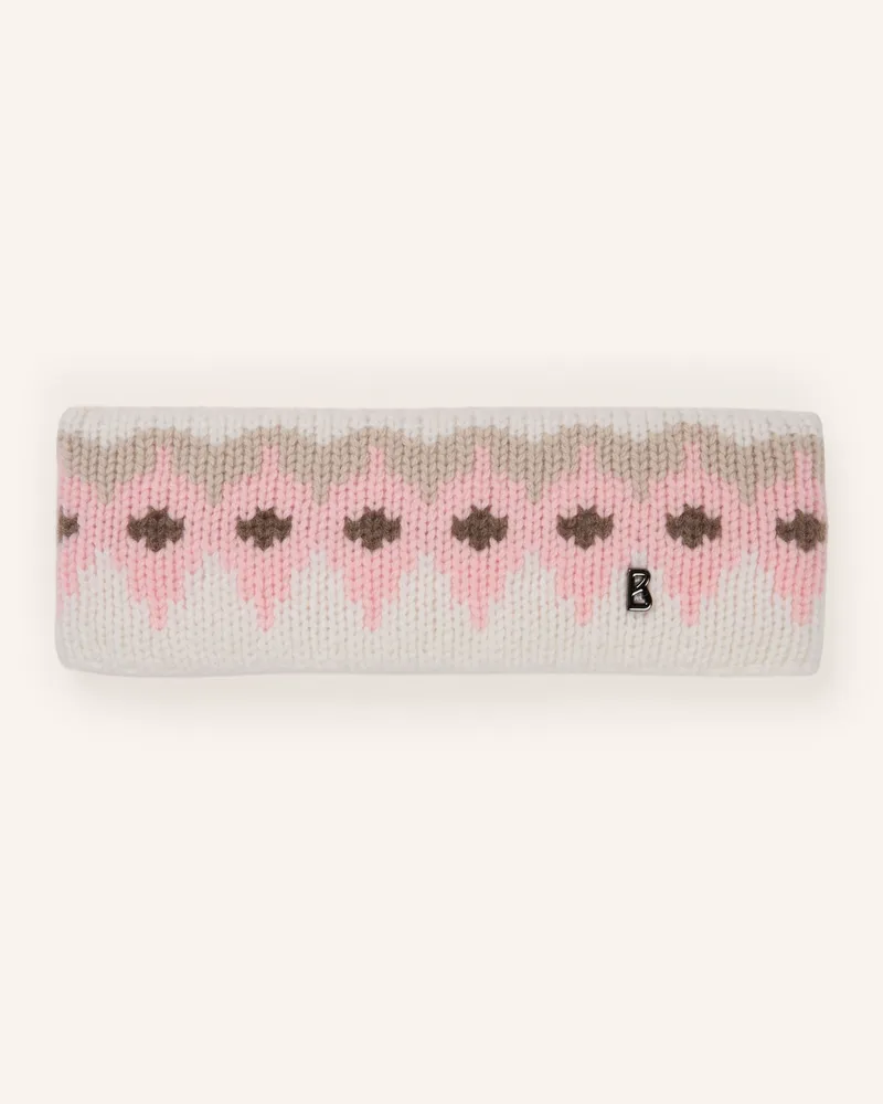 Bogner Stirnband Loca-3 Aus Cashmere rosa Creme