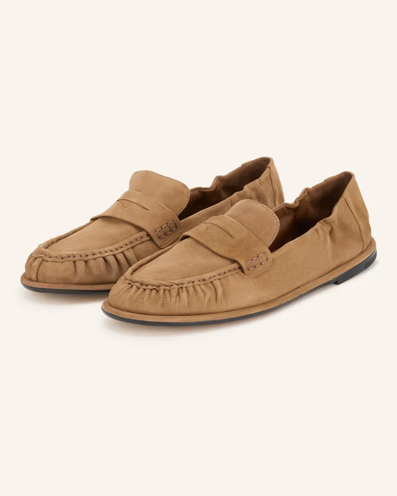 POMME D'OR Penny-Loafer Mia braun Beige