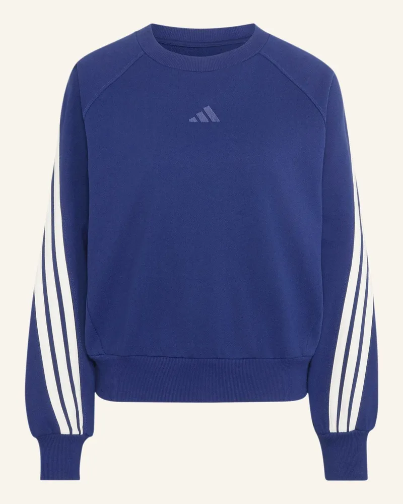 adidas Adidas Kit 3-Streifen Sweatshirt blau Blau