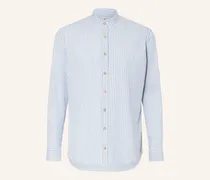 Trachtenhemd Regular Fit Mit Stehkragen weiss