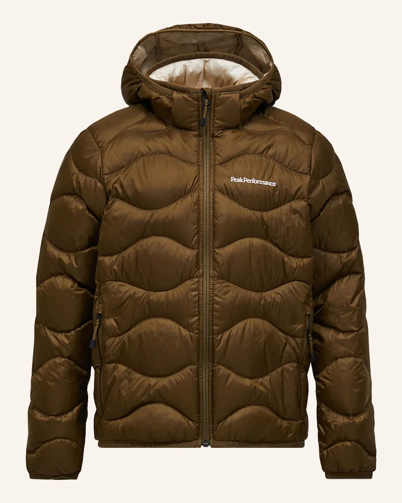 Peak Performance Lightweight-Daunenjacke Helium gruen Khaki