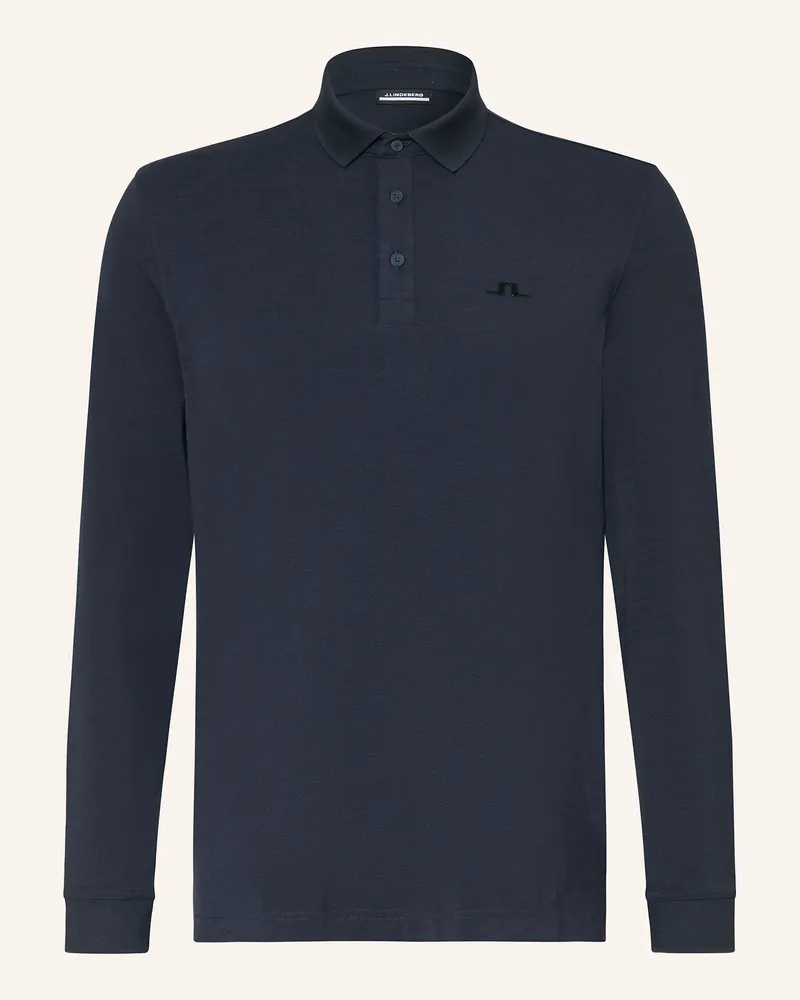 J.Lindeberg Funktions-Poloshirt Dunkelblau