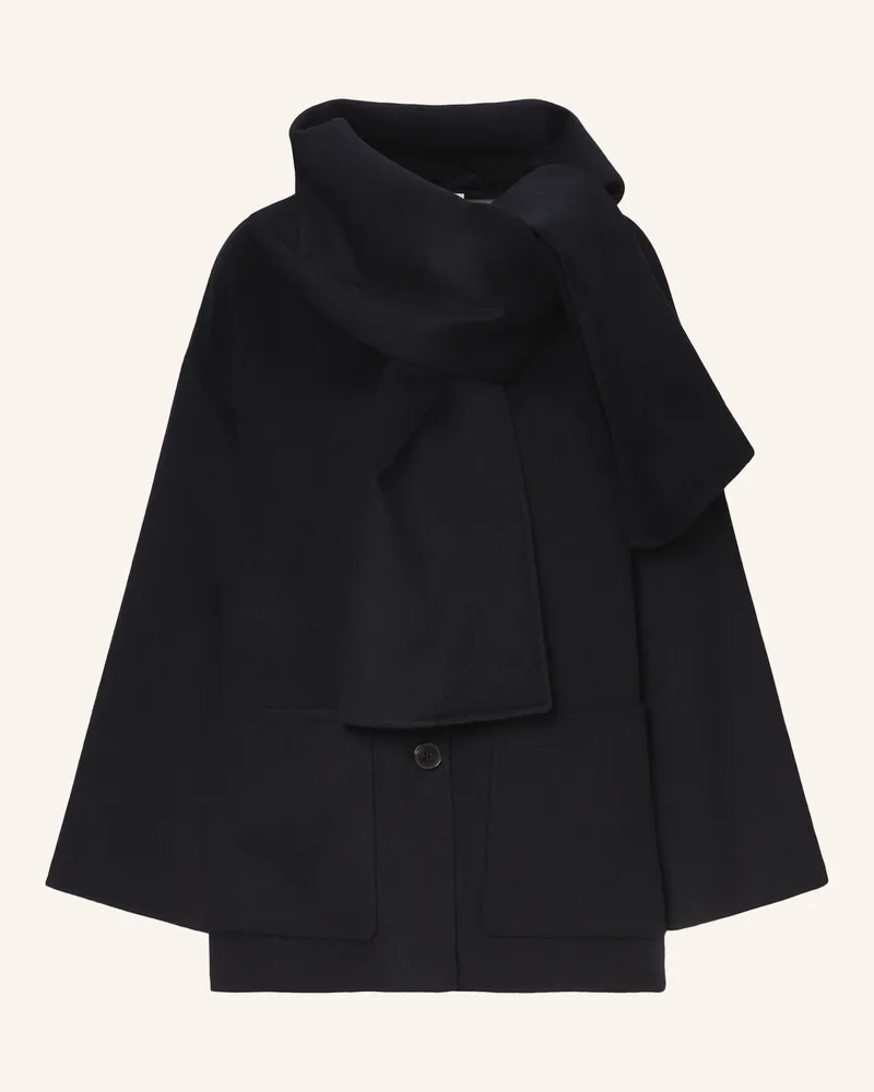 Marc O'Polo Cape-Jacke blau Dunkelblau
