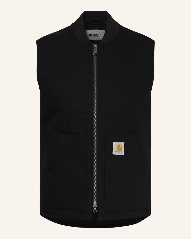 Carhartt WIP Weste schwarz Schwarz
