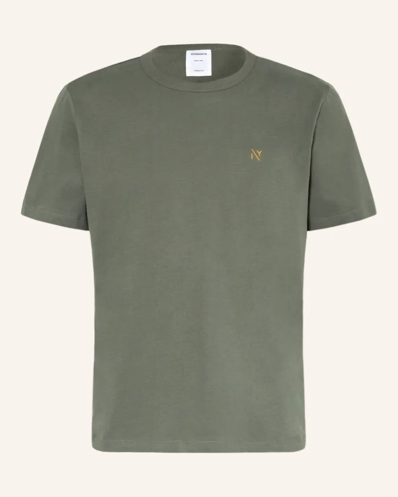 Nowadays T-Shirt gruen Khaki