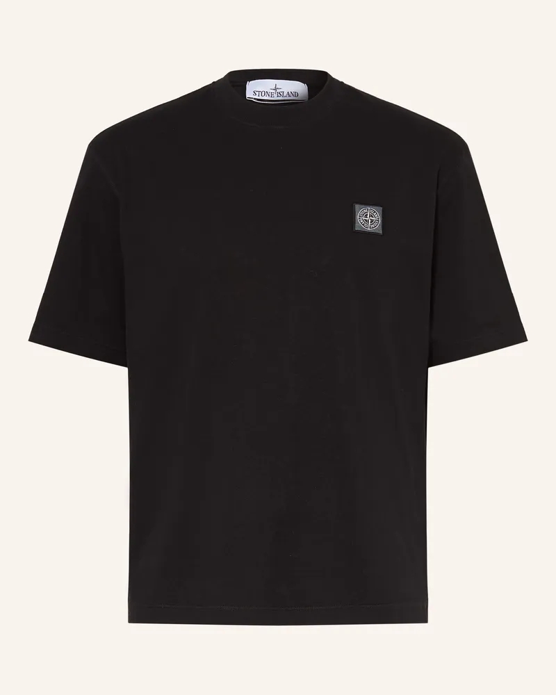 Stone Island T-Shirt schwarz Schwarz