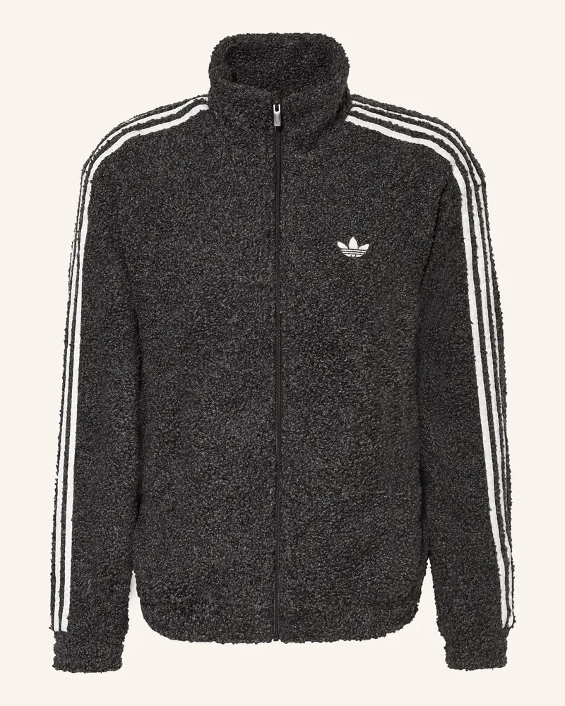 adidas Sweatjacke BOUCLE FIREBIRD TRACKTOP Dunkelgrau