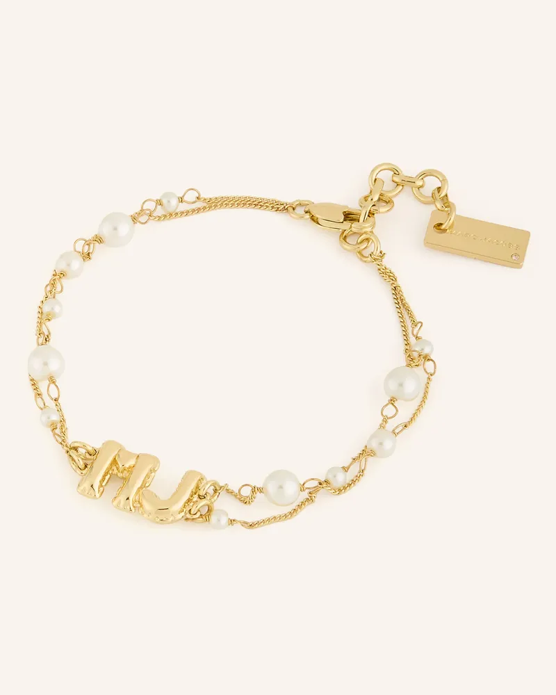 Marc Jacobs Armband The Pearl Mj Balloon Bracelet gold Gold