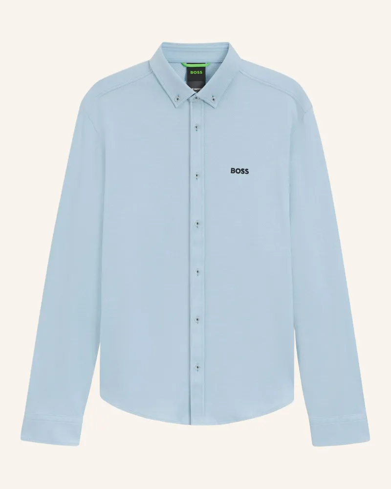 HUGO BOSS Casual Hemd B_MOTION L Regular Fit Hellblau