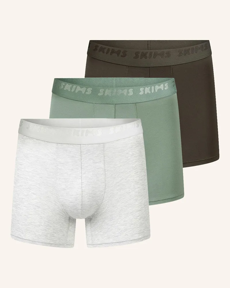 SKIMS 3er-Pack Boxershorts SKIMS STRETCH Laurel