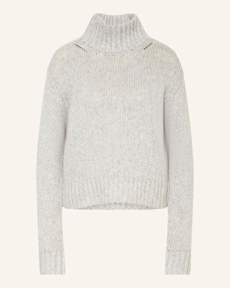 Herzen's Angelegenheit Pullover mit Cashmere Hellgrau
