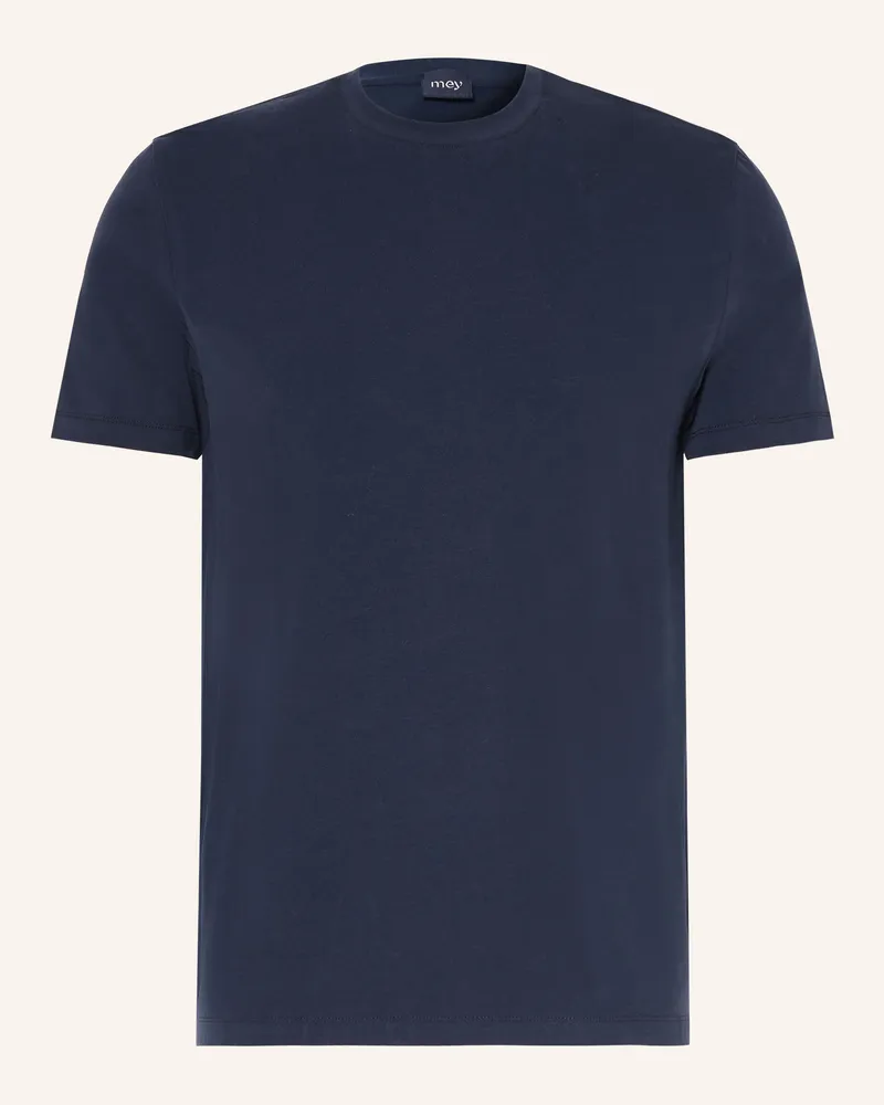 Mey Schlafshirt Relax Tuned blau Dunkelblau